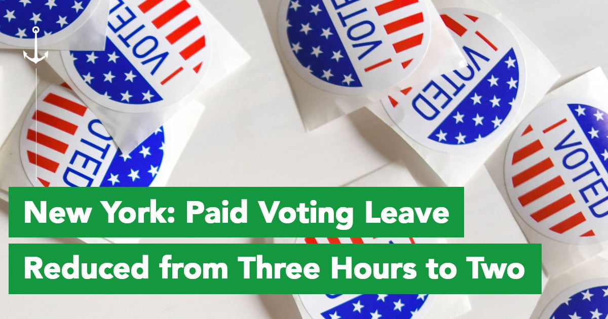 Paid Voting Leave Reduced From Three Hours To Two